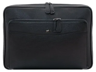 Produktbild von Businesstasche/Laptoptasche THEO Meeting Mappe schwarz Herren - Leder