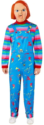 Image de Costume de Chucky pour adultes, déguisement pour adultes, taille L
