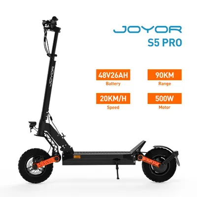 Produktbild von S5 PRO (ABE) E‑Scooter für Erwachsene, 10‑Zoll All‑Terrain‑Luftreifen, lange Reichweite, 20 km/h Höchstgeschwindigkeit, 500W, Offroad‑Einsatz，120kg