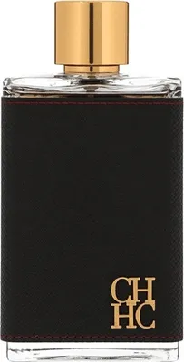 A product shot of a bottle of Carolina Herrera CH Men Eau de Toilette.