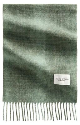 Imagen del producto de Marc O'Polo bufanda Woven Scarf Dark Green_Multi_09 verde oscuro