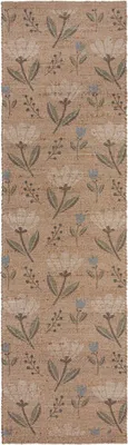 Produktbild von 60x230 cm Läufer Nadya Arriana Floral Natural
