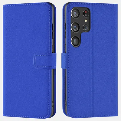 Immagine prodotto di Custodia a libro per Samsung Galaxy S22 Ultra Case Flip Cover Custodia protettiva per telefono cellulare
