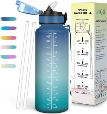 Produktbild von Trinkflasche 1,5 l, ausgabesicher, für Fitness