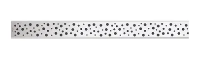 Produktbild von Alcadrain Duschrost BUBLE für Duschrinnen, Edelstahl-Matt 650 mm