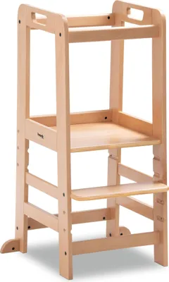 Produktbild von Hauck Lernturm für Kinder – Höhenverstellbarer Montessori Stehturm aus Buchenhol
