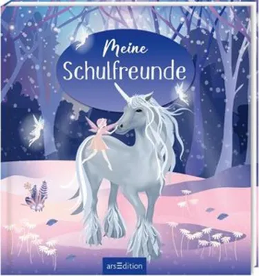 Produktbild von arsEdition Freundebuch Meine Schulfreunde Einhorn
