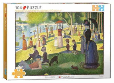 Immagine prodotto di Eurographics Puzzle Sonntag am See - Georges Seurat, 104 Teile, 36 x 26 cm, 6704-5707