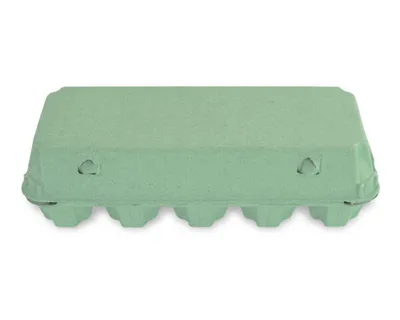 Produktbild von 154x Eierverpackungen für 10 Eier dunkelgrün . für S M L