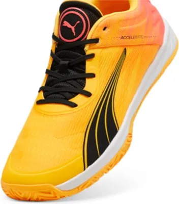 Produktbild von PUMA Accelerate Turbo, Größe:44 (UK 9.5), Farben:Sun Stream-Sunset Glow-PUMA Black