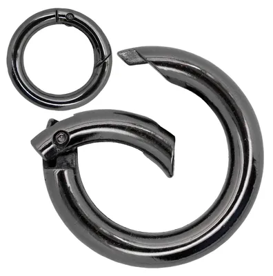 1 Ring Karabiner Innen-Ø18mm anthrazit