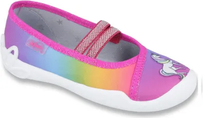 Produktbild von Hausschuhe Befado Blanca 116X249 Regenbogenfarben