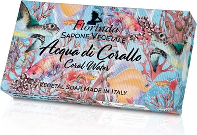 Produktbild von Florinda Pflanzenseife Acqua di Corallo : 100 g Größe: 100 g