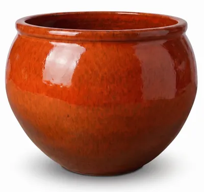 Obrázok produktu pre Kvetináč keramický Provencelia LUTECE Tropická oranžová, Ø85 cm x H64 cm, mrazuvzdorný