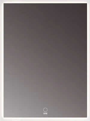 Produktbild von HOME DELUXE - LED-Spiegel NOLA - Rechteckig 60 x 80 cm - 3 verschiedene Lichtfarben, Antibeschlagssystem - 38 Watt Gesamtleistung I Wandspiegel Badspiegel Badezimmerspiegel