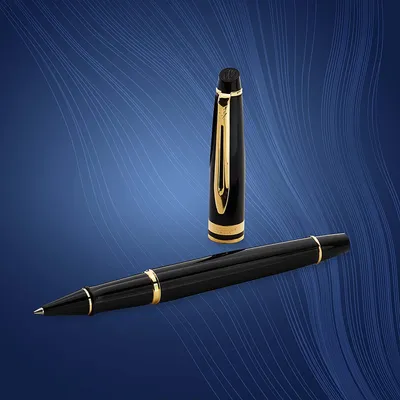 Obrázok produktu pre WATERMAN Rollerball Expert Black F Schwarz Geschenkbox
