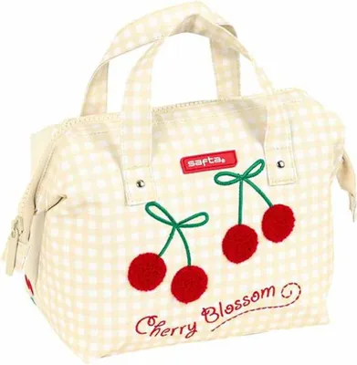 Image de Trousse de toilette safta cherry beige (26,5 x 17,5 x 12,5 cm)