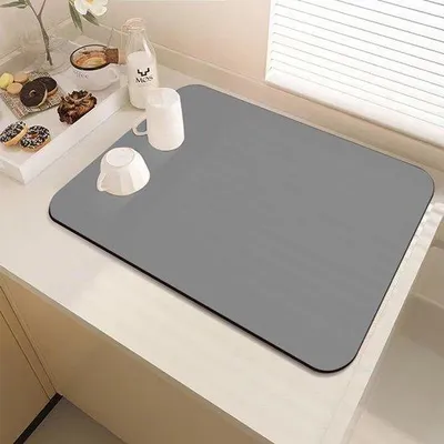 Obrázek produktu pro Žáruvzdorná protiskluzová rohož, šedá, 50 x 60 cm