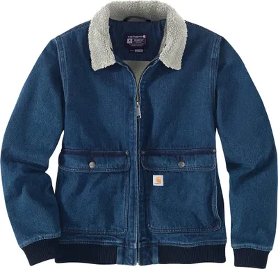 Produktbild von CARHARTT Bekleidung Carhartt Jeansjacke blau Größe