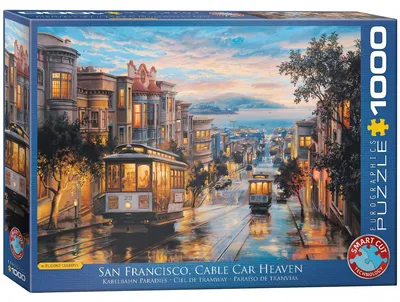 Produktbild von EUROGRAPHICS Tramway Sky Puzzle 1000 Teile