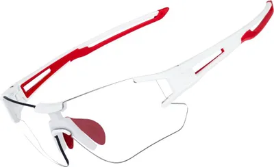 Produktbild von ROCKBROS Photochromic Sonnenbrille Fahrradbrille Rahmenlose Sport Brille UV400 Weiß