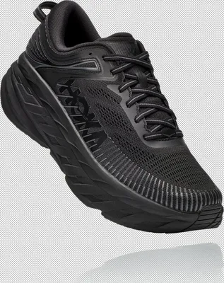 Zdjęcie produktu dla Buty do biegania Hoka dla mężczyzn BONDI 7 7209-10, 7209-10.5, 7209-11, 7209-11.5, 7209-7.5, 7209-8, 7209-8.5, 7209-9, 7209-9.5, 38469-41 1/3, 38469-42, 38469-42 2/3, 38469-43 1/3, 38469-44, 38469-44 2/3, 38469-45 1/3, 38469-46, 38469-46 2/3 HOK-1110518 czarny / czarny 46 2/3