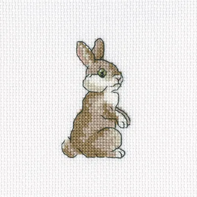 Obrázek produktu pro Sada pro výšivku křížkem, počítaná, "Leveret" H264, 9x11 cm