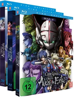 Produktbild von Code Geass - OVA 1-5 (Gesamtausgabe) (Blu-ray) - - (Blu-ray Video / Sonstige / unsortiert)
