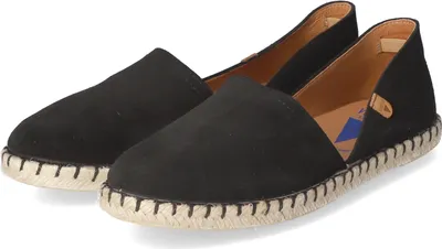 Produktbild von Verbenas Damen Slipper/ Espadrilles CARMEN CALPE Schwarz RaulederGröße:36