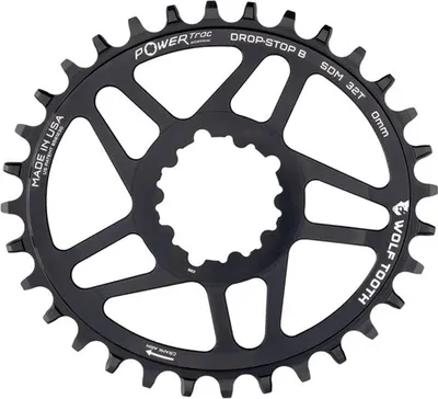 Zdjęcie produktu dla Wolf Tooth PowerTrac Elliptical SRAM 3-bolt Direct Mount Kettenblatt, Boost 52mm/Offset 3mm,