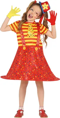 Produktbild von Kleiner Clown (Weiblich) Kinder Grösse 5 6 Jahre