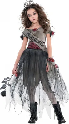 Produktbild von Zombie Queen Teenager Kostüm Kinder Größe: L