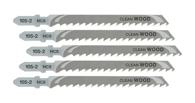 Image de DEWALT lame de scie sauteuse HCS bois <60mm 5pc