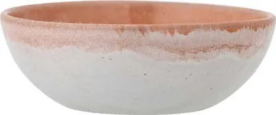 Produktbild von Bloomingville Schale PAULA Orange Weiß Müslischale Keramik