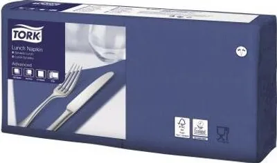 Produktbild von Tork 477412, Blau, Einfarbig, 325 mm, 328 mm, 16,3 cm, 16,4 cm