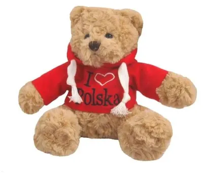 Produktbild von Teddybär, 16 cm, mit Kapuzenpullover, geeignet für Babys und Kleinkinder ab 0 Monaten