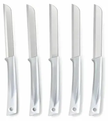 Image de Couteaux cuisine et fruits Solingen Elegant 2K bi-couleur acier inox 19,5 cm, lame 9 cm