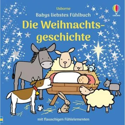 Obrázek produktu pro Babys liebstes Fühlbuch: Die Weihnachtsgeschichte