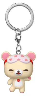 Produktbild von Funko Schlüsselanhänger Rilakkuma Korilakkuma Schlafend 5 cm Sammlerstück