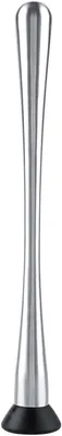 Productafbeelding van Cocktail Muddler - Fruit Mixer Bar Tool - Cocktails Maken - Fijner Pureffect - 29 cm - Zilver