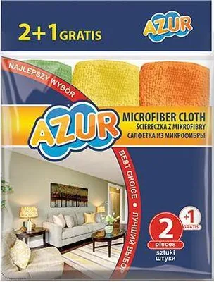 Produktbild von schwedisches Handtuch AZUR 30x30cm aus Mikrofaser in verschiedenen Farben (3 Stück)