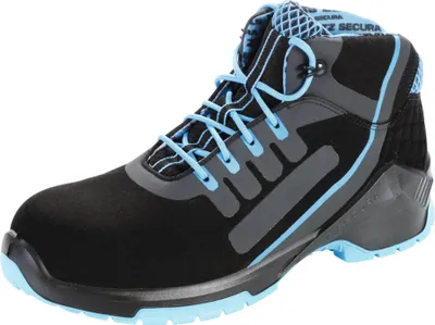 Produktbild von Steitz SECURA Schnürstiefel schwarz/blau VD PRO 1800 ESD, S2 NB, EU-Schuhgröße: 39
