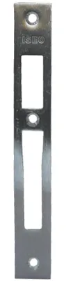 Image de Gâche centrale plate pour serrure multipoints ELECTA 24mm - ISEO - 38030