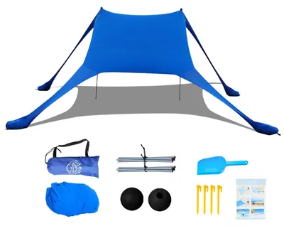 Produktbild von Strandzelt Pop-up 2 x 2,1 m - UV Schutz UPF 50+ - Winddicht - Tragbar