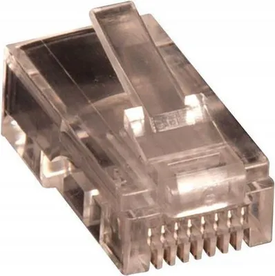 Produktbild von Lanview LVN125432, RJ45, Transparent, Stecker, Gerade, Cat5e, U/UTP (UTP)