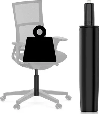 Produktbild von Famanu Gasdruckfeder für Bürostühle 500 kg, höhenverstellbar, Durchmesser 50 mm