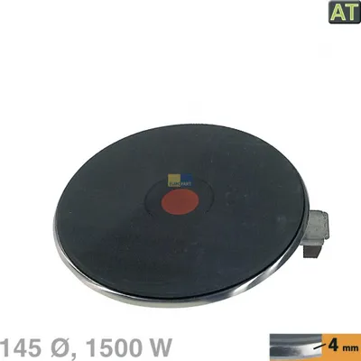Produktbild von Blitz Kochplatte Ø145 mit 4 mm Edelstahlrand für Kochmulden wie EGO 13.14463.040, 1314463040