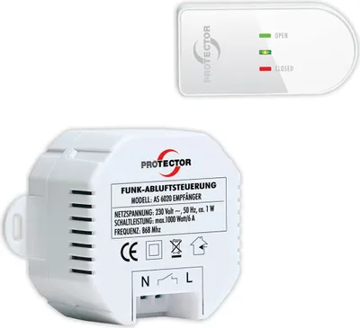 Immagine prodotto di M-E ME AS 6020.3 - Einbau-Funk-Abluftsteuerung AS-6020.3 (40567)