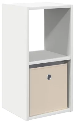 Zdjęcie produktu dla Stolik nocny Biały 30,5 x 27 x 59,5 cm Materiał drewnopochodny