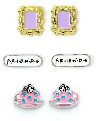 Image de THE CARAT SHOP - Zestaw 3 par kolczyków inspirowanych serialem Friends